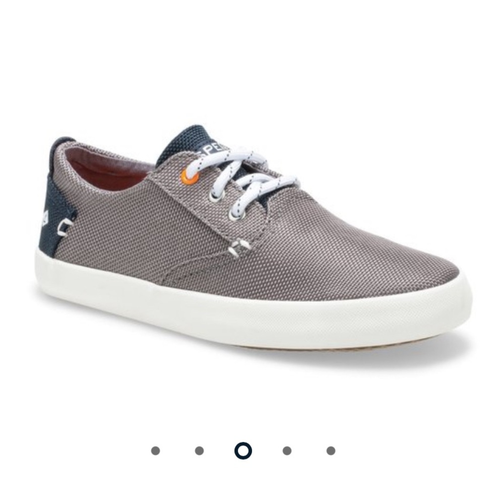 Sperry Kids | Bodie Washable Sneaker | Grey & Navy | Size 13C